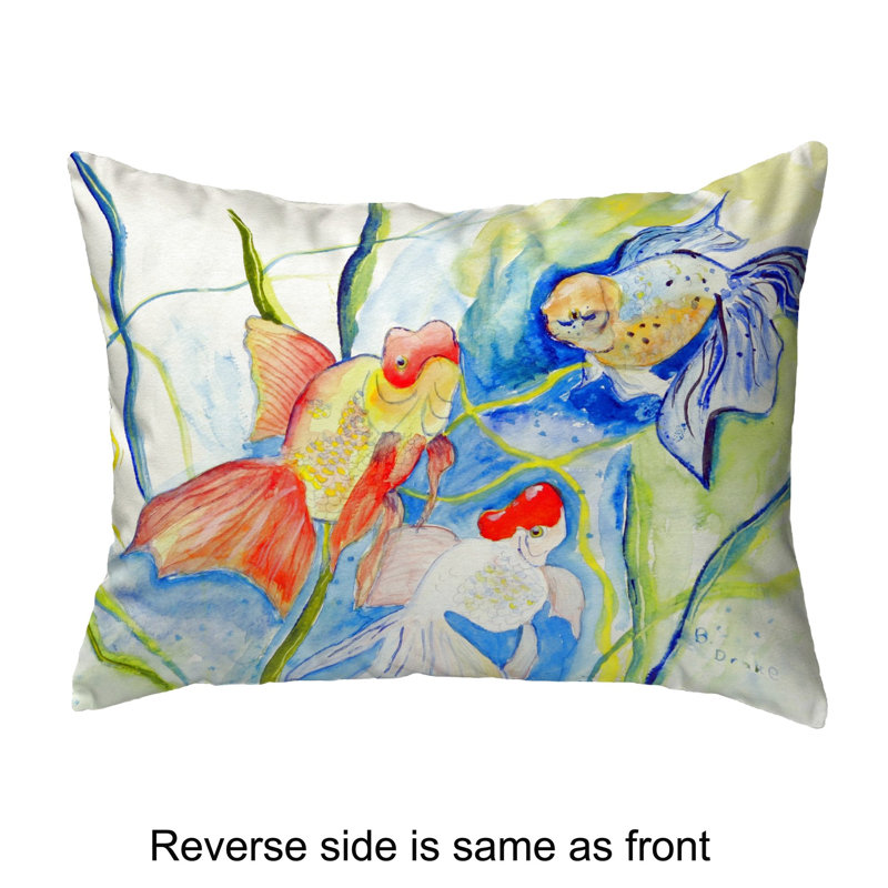  Coussin intérieur / extérieur Fantails, 11 po x 14 po