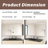Rectangular Medicine Cabinet With Mirror-492506250
