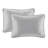 Grey King Bedspread With Reversible Pattern & Comfortable Cotton Filling Soft And Long-lasting Fill