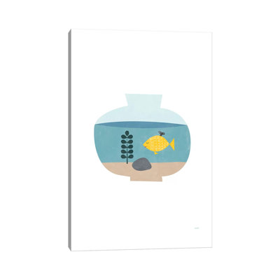 Goldfish - Wrapped Canvas Painting