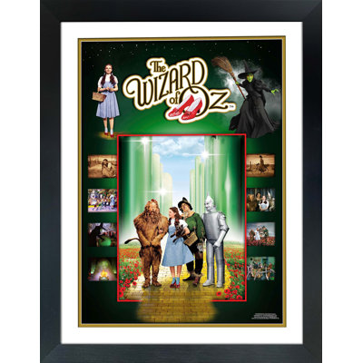 «Wizard of Oz», collage encadré