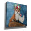 «Fox and Hen» par Heather Gauthier, art mural sur toile, 37 po x 37 po
