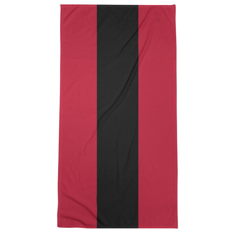 Bath Towel, Thullian Pink/Black