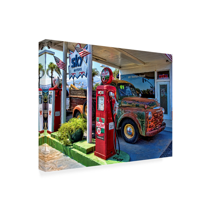 «Vintage Car 29» par Martin Fine, impression sur toile tendue, H 14 po x l 19 po