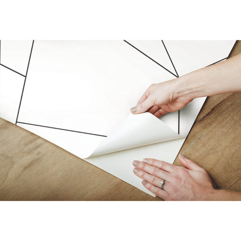 Rouleau de papier peint auto-adhésif L 20 pi x l 20,5 po, Doré