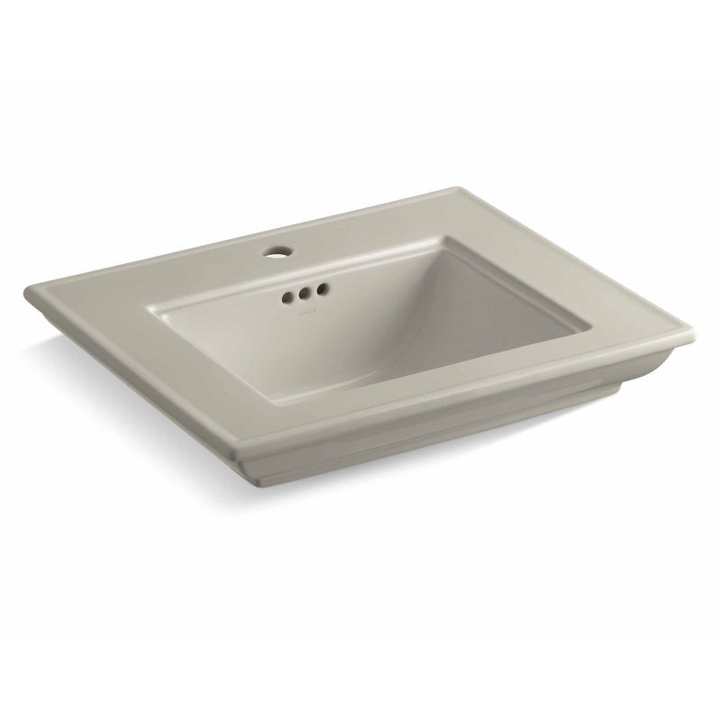 Memoirs® Stately 24" Console Bathroom Sink with Overflow, Sandbar, Single