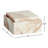 Sovrano Brown and White Marble Wide Square Lidded Decorative Box-334777748-334777749