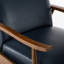 Fauteuil inclinable à accoudoirs en bois-1966182764