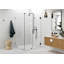 Illume 49 in. x 40.5 in. x 78 in. 90-degree Fully Frameless Wall Hinged Glass Shower Enclosure-1273242517