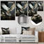 Décoration murale en métal White Dove Messenger Of Peace-456678098