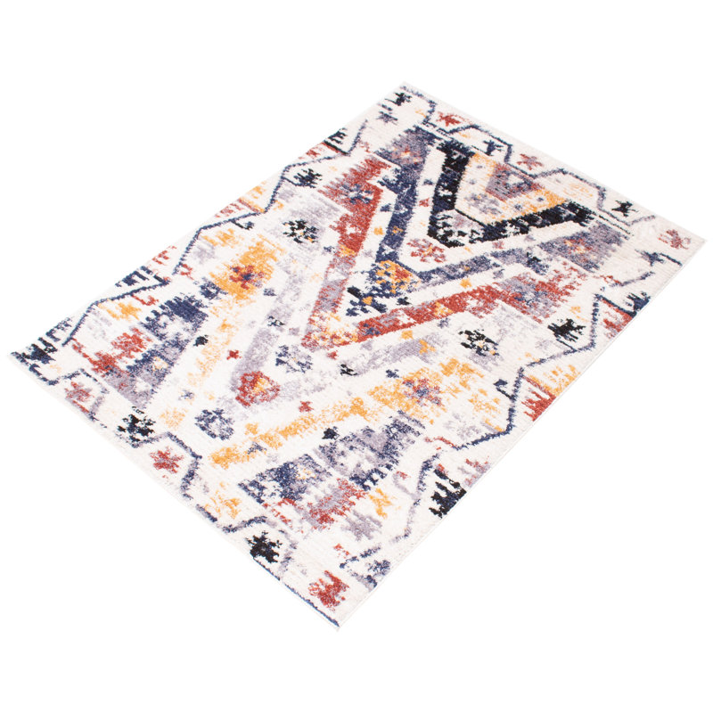 Boyes Geometric Indoor Rug, Rectangle 3'11" x 5'11"
