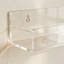 4 Piece Acrylic Floating Shelf