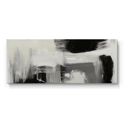 Série abstraite-DCCXIV- Toile tendue avec châssis - Prêt à accrocher
