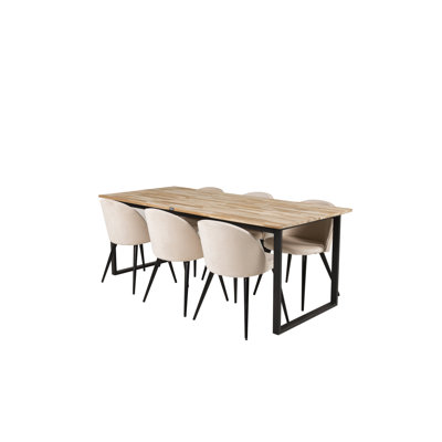 Kirkhill 6 - Person Dining Set