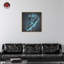 Art mural sur toile 1 pièce Notoriart Blue Glow Sneaker-100009889-112247244
