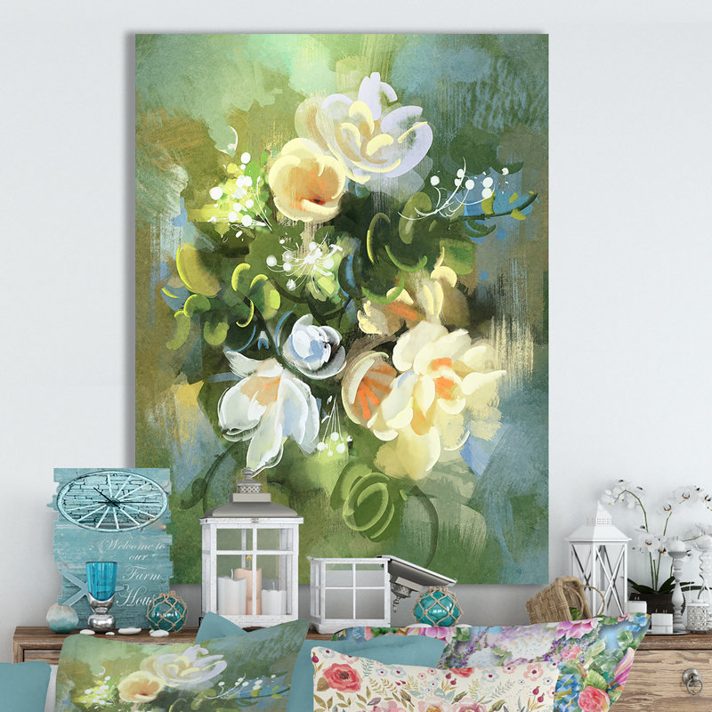 Impression sur toile tendue, H 20 po x l 12 po x P 1po