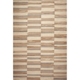 Nazmiyal Collection Large Modern Offset Stripes Kilim Rug 13ft 1in X 19ft