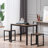 2 - Person Four Leg Dining Set-1820126481-1820126480