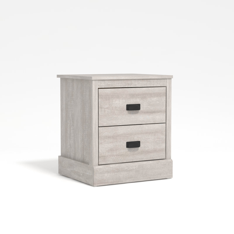 Bristol 2 Drawer Bedside Table