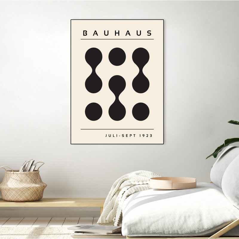 «Bauhaus 1923», toile encadrée, H 24 po x l 18 po