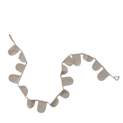 Cotton Scalloped Holiday Garland