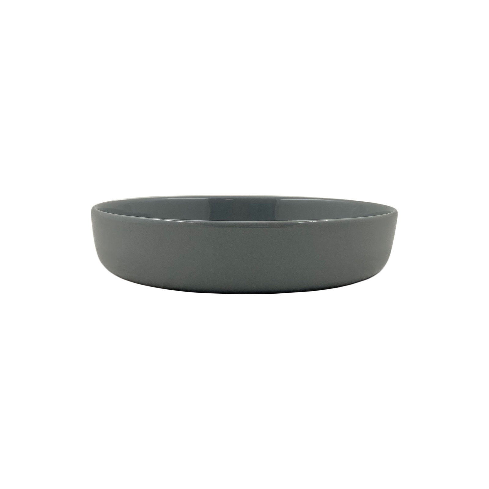Canvas Home Reims Stoneware Salad Bowl 14oz, Dark Gray