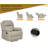 Zanelle Faux Leather Recliner-481326532