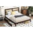 King Size Bed With Fascinating Headboard And 2 Storage Drawers, Appealing & Drawers-589808750-589808748