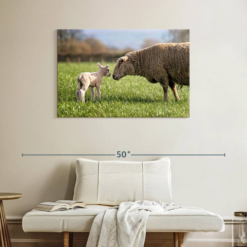 Brampt Sheep Love, 26" H x 39" W