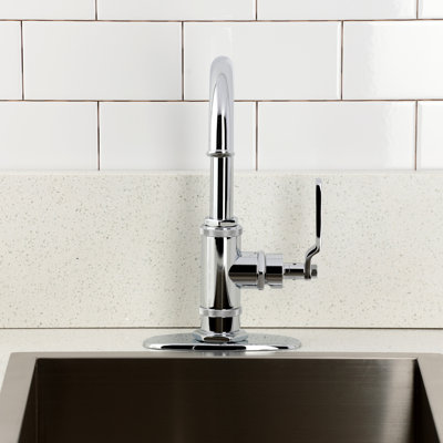 Kingston Brass Whitaker Single-Handle 1-Hole Deck Mount Bar Faucet