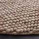 Elle Handmade Brown Rug