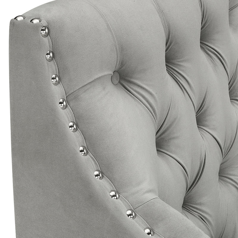 Fauteuil d'appoint Indrani, Mélange de polyester beige