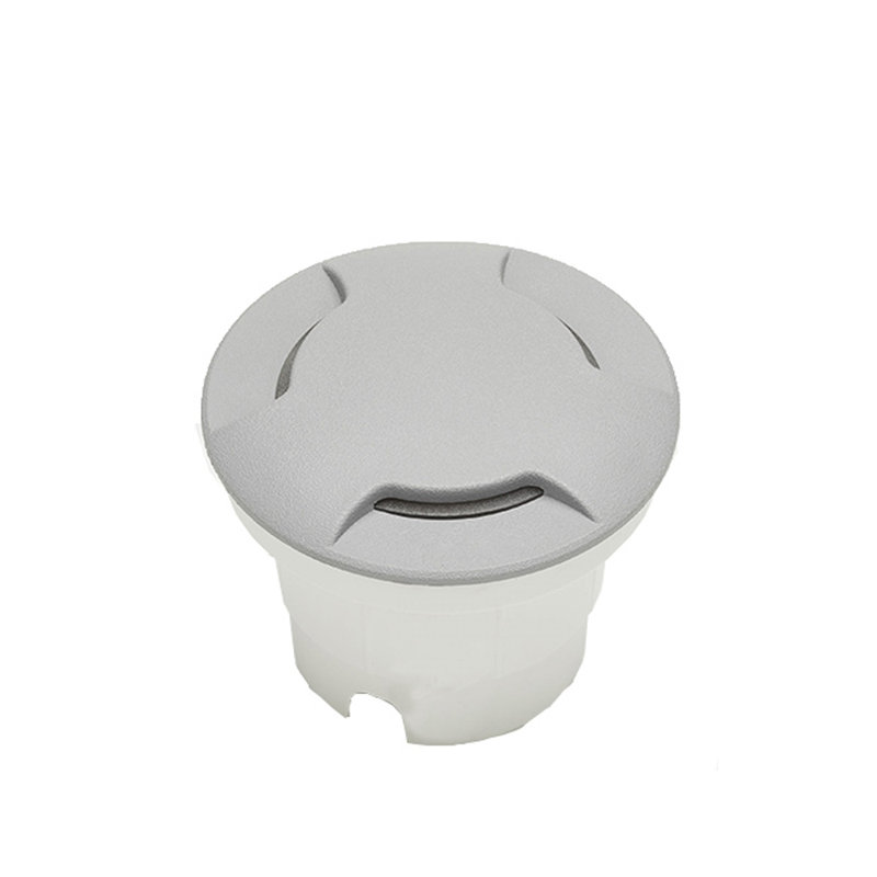 Resin Well Light, Gray