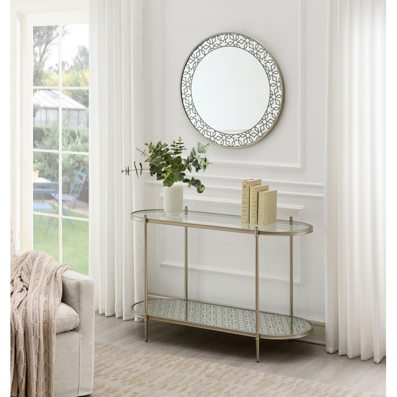 Glass top Sofa Table