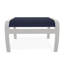 Belle Isle Sling Aluminum Frame Ottoman-228120895-228120889
