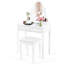 Ensemble coiffeuse et tabouret Johnny-31272149