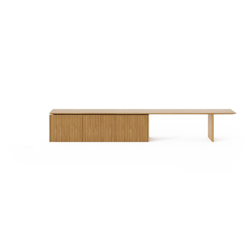 159.8'' W Sideboard, Super Matte Oak