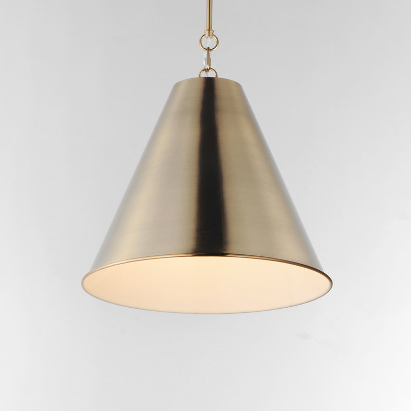 Lorrenda 1 - Light Single Pendant, Heritage, 15" H x 18" W x 18" D