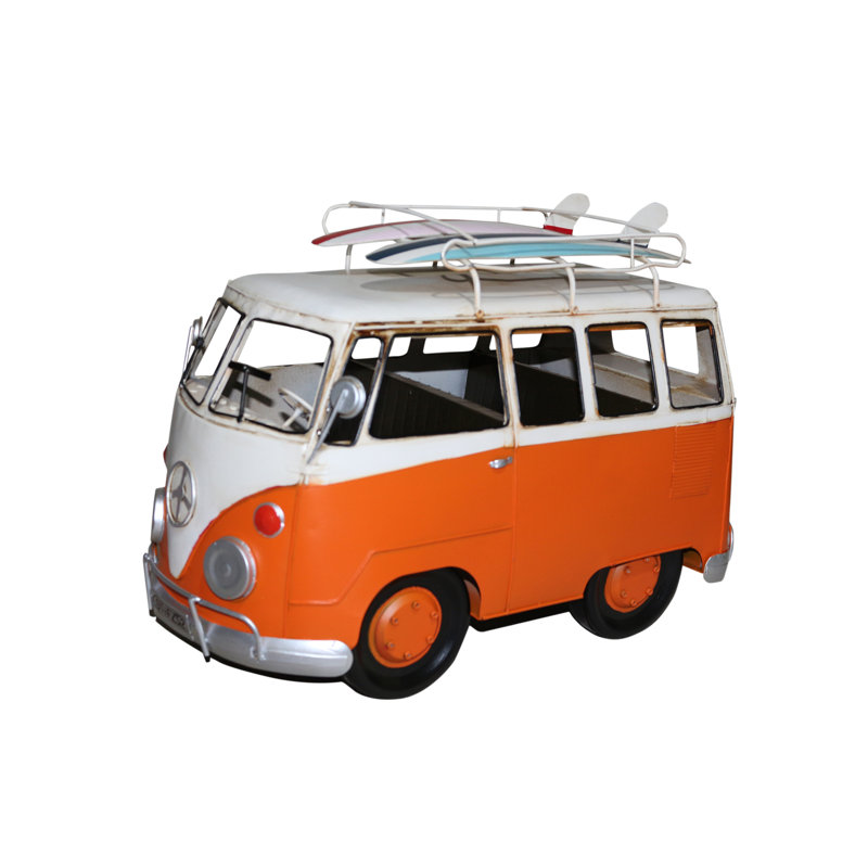 Modèle rétro d'autobus de style rétro