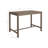 Akeya 5-Piece Outdoor Teak Wood Bar Set In Weathered Gray Flint-125185404-125185407