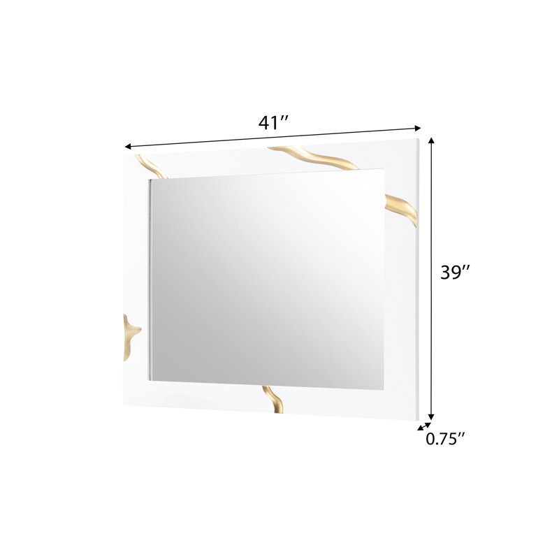Ensemble de chambre à coucher avec lit plateforme 5 pièces Milan, Blanc, Très grand