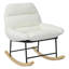 Chaise berçante à dossier haut en bois massif-424000475