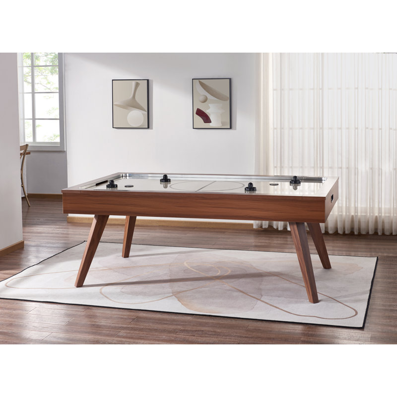 Table de hockey pneumatique Mid-Century moderne avec accessoires inclus