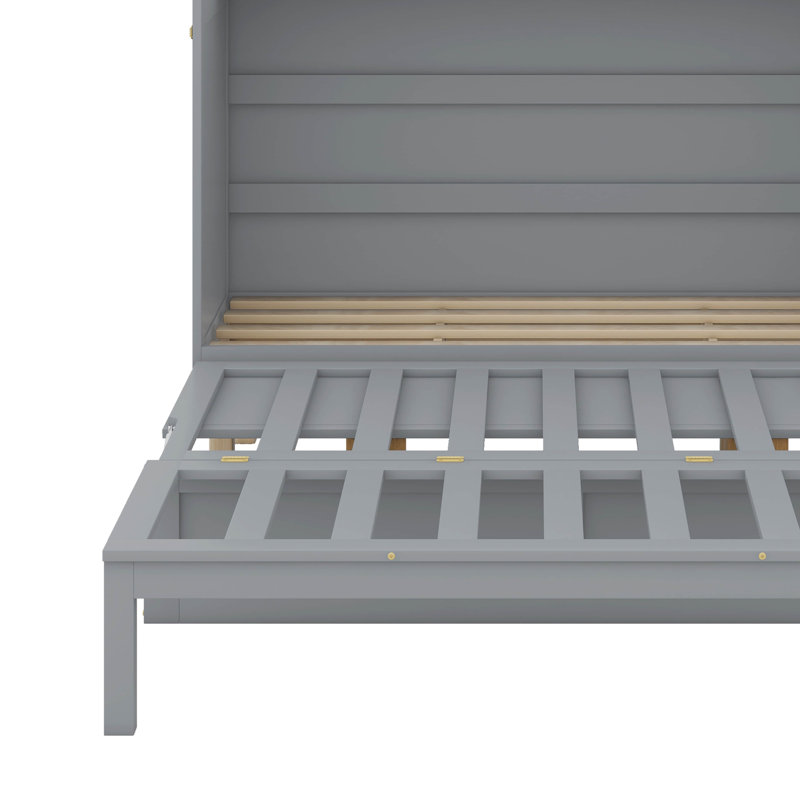 Grand lit escamotable, Gris