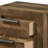Bari 2-Drawer Nightstand in Rustic Oak