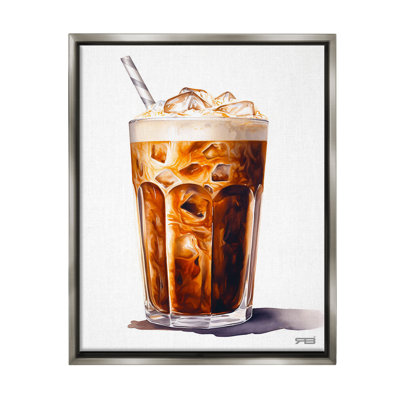 "Swirled Iced Coffee" par RB sur toile