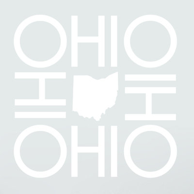 Décalcomanie murale ohio