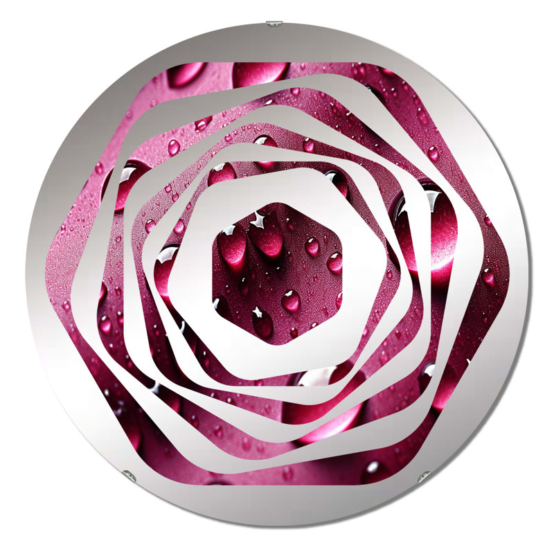 Gauss - Miroir décoratif Amorphe, 31,4 po x 31,4 po