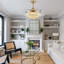 Lustre en cristal 42 po