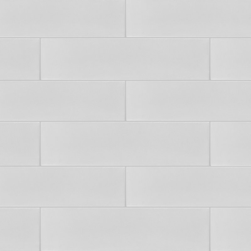 Chromatica 3X11 Porcelain Wall and Floor Tile, White